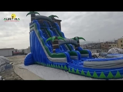 OEM इवेंट ब्लू डबल लेन सभी अवसरों के लिए inflatable स्लाइड