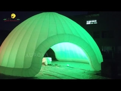 प्रदर्शन के लिए पीवीसी सफेद inflatable गुंबद तम्बू / आउटडोर inflatable इग्लू