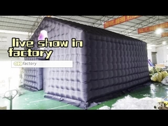 पोर्टेबल inflatable डिस्को पार्टी तम्बू आउटडोर पिछवाड़े नाइट क्लब ब्लो अप तम्बू