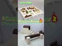 कारखाना सॉफ्ट प्ले खेल का मैदान कॉफी बेज उपकरण इनडोर सॉफ्ट प्ले गोल गेंद गड्ढा