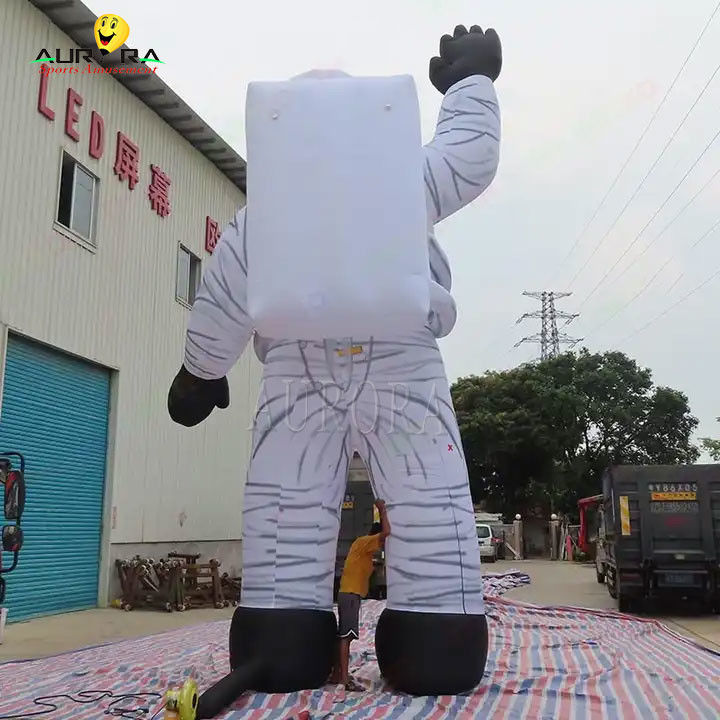 20 फीट ऊंचाई विशाल inflatable अंतरिक्ष यात्री मंच विज्ञापन हवा inflatables