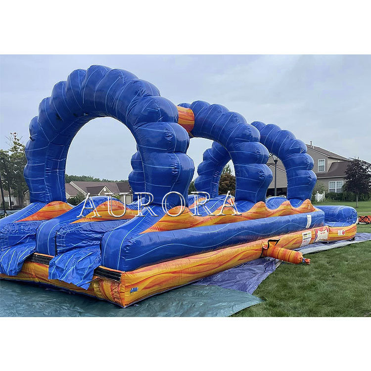 कारखाने की कीमत Inflatable Lava Slip N' Slide पानी स्लाइड पार्क बच्चों के लिए वयस्कों