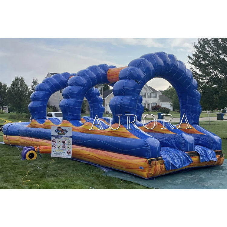 कारखाने की कीमत Inflatable Lava Slip N' Slide पानी स्लाइड पार्क बच्चों के लिए वयस्कों