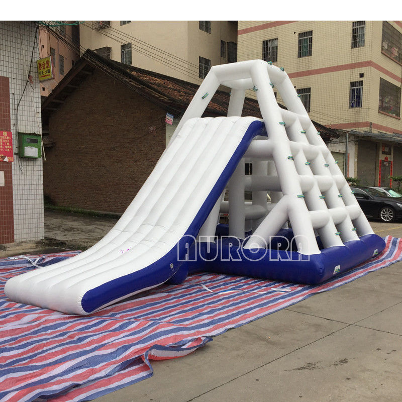 जल वाहक तैराकी वाहक inflatable त्रिभुज वाहक विशालकाय तैरते मार्कर वाहक पीला