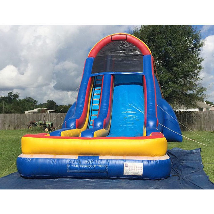 लटकन विशाल inflatable स्लाइड्स और पानी स्लाइड्स बच्चों के लिए पार्टी 0.55 मिमी पीवीसी