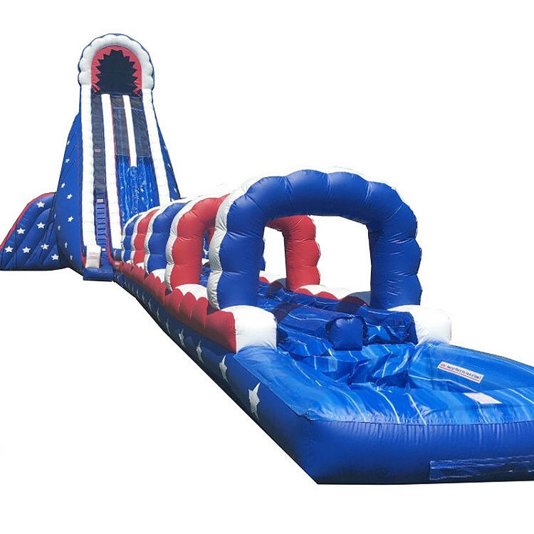 Inflatable पानी स्लाइड पूल बड़े आउटडोर bouncer बच्चों ज्वालामुखी स्लिप n पूल स्लाइड