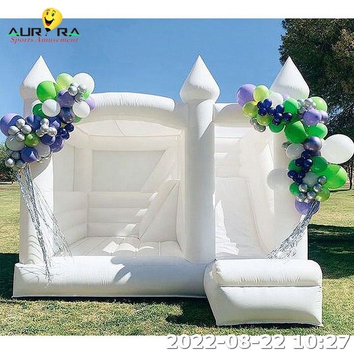 रंगीन पार्टी बच्चों के लिए उछाल घर inflatable शादी उछाल महल कूदने बाउंसर