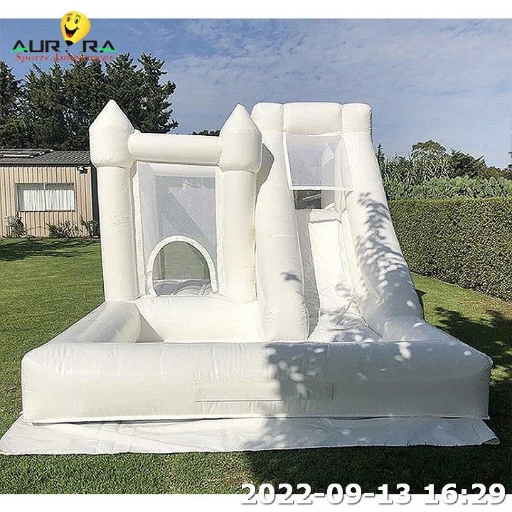 गीला कॉम्बो ब्लोअर के साथ नया inflatable उछाल घर बॉल पिट के साथ मिनी उछाल घर